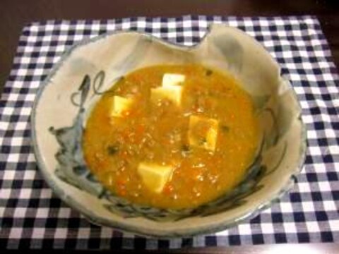 ご飯が進むマーボー豆腐